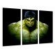 MULTI Wood Printings, Picture Wall Hanging, Hulk, Superheroe, Comic