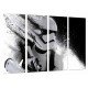 Cuadro Moderno Fotografico base madera, Star Wars, Casco Ejercito Darth Vader