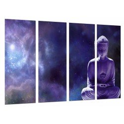 MULTI Wood Printings, Picture Wall Hanging, Buda, Buddha, relaxation, Zen, Relax
