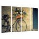 MULTI Wood Printings, Picture Wall Hanging, Bike Vintage, Bike of Walk