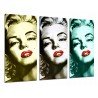 Cuadro Moderno Fotografico base madera, Actriz Marilyn Monroe, Icono Sexual, Rubia, Mito Erotico