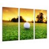 MULTI Wood Printings, Picture Wall Hanging, Golf, Ball, Grass, Sport