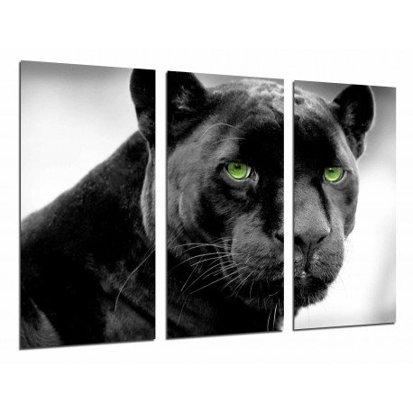 MULTI Wood Printings, Picture Wall Hanging, Panter, Jaguar, Feline, Animal Wild