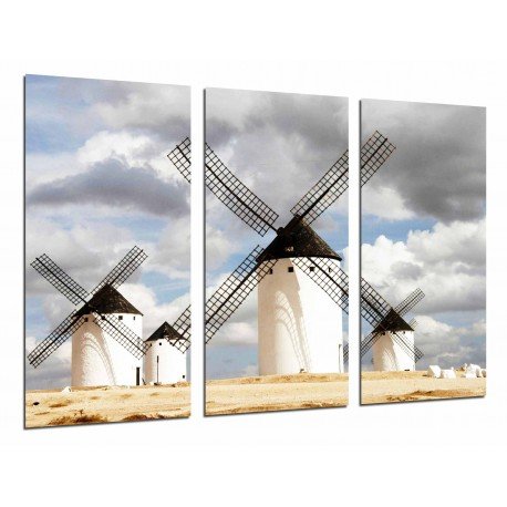 MULTI Wood Printings, Picture Wall Hanging, Mills White, Blade in the Cielo