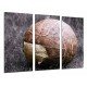 MULTI Wood Printings, Picture Wall Hanging, Landscape of Ball Football Vintaje, Ball, Sport