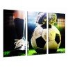 Cuadro Moderno Fotografico base madera, Motivacion Deporte Futbol, Balon, Pelota