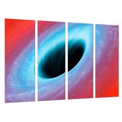 MULTI Wood Printings, Picture Wall Hanging, Sky, Hold  Black, Astronomy, Planet
