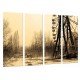 MULTI Wood Printings, Picture Wall Hanging, Landscape Vintage Noria, Park of Atracciones  in Ciudad