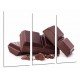 Cuadro Moderno Fotografico base madera, Comestibles, Cocina, Dulce Postre Chocolate, Blanco