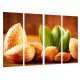 Cuadro Moderno Fotografico base madera, Comestibles Cocina, Fruto Seco Almedra, Almendrucos