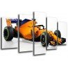 Cuadro Moderno Fotografico base madera, Coche Formula 1, McLaren MCL33 2018, Fernando Alonso, Vandoorne