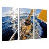 Cuadro Moderno Fotografico de madera, Deporte, Barco velero