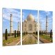 Cuadro Moderno Fotografico de madera, Taj Mahal, Índia, Palacio, 7 maravillas del mundo