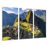 Cuadro Moderno Fotografico de madera, Machu Picchu, Los Andes, Perú, 7 maravillas del mundo