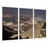 Cuadro Moderno Fotografico de madera, Cristo Redentor, Río de Janeiro, Jesús de Nazaret, Noche, 7 maravillas del mundo