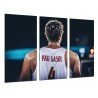 Cuadro Moderno Fotografico de madera, Deportes, Baloncesto, España, Pau Gasol