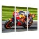 Cuadro Moderno Fotografico de madera, Deportes, Moto GP, 93, Repsol, Marc Marquez