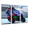 Cuadro Moderno Fotografico de madera, Deportes, Moto Gp, Jorge Lorenzo, Yamaha
