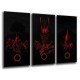 MULTI Wood Printings, Picture Wall Hanging, the Lord of The Rings, Sauron