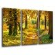 MULTI Wood Printings, Picture Wall Hanging, Landscape Forest Atardecer