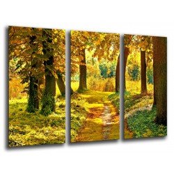 MULTI Wood Printings, Picture Wall Hanging, Landscape Forest Atardecer