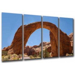 MULTI Wood Printings, Picture Wall Hanging, Desert, Bridge Arcoiris