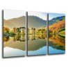 Cuadro Moderno Fotografico base madera, Paisaje Lago Buttermere