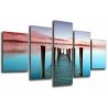 MULTI Wood Printings, Picture Wall Hanging, Lake Derwentwater, Inglaterra