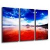MULTI Wood Printings, Picture Wall Hanging, Landscape lake Colorada