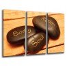 MULTI Wood Printings, Picture Wall Hanging, Relax, Zen, Relajacion