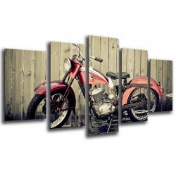 MULTI Wood Printings, Picture Wall Hanging, Motobike Vintage, Harley Davidson