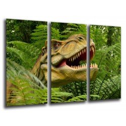 MULTI Wood Printings, Picture Wall Hanging, Dinosaurs, T-REX