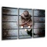 Cuadro Moderno Fotografico base madera, Buda, Budddha, Relajacion, Relax, Zen