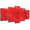 MULTI Wood Printings, Picture Wall Hanging, Wall Print Art Abstracto