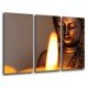 MULTI Wood Printings, Picture Wall Hanging, Buda Buddha, relaxation, Zen