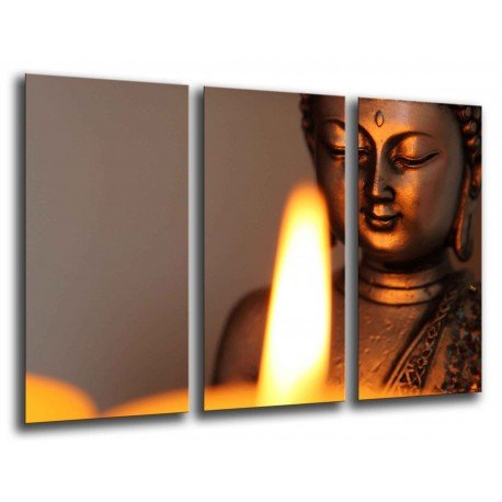 MULTI Wood Printings, Picture Wall Hanging, Buda Buddha, relaxation, Zen