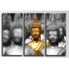 Cuadro Moderno Fotografico base madera, Buda Buddha, Relajacion, Relax, Zen