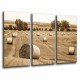 MULTI Wood Printings, Picture Wall Hanging, Landscape Farming Rural