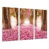 MULTI Wood Printings, Picture Wall Hanging, Road Forest, Flowers, Arboles