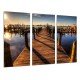 MULTI Wood Printings, Picture Wall Hanging, Landscape Gangway Rio