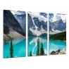 MULTI Wood Printings, Picture Wall Hanging, Fjords Lake Norway