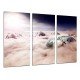 MULTI Wood Printings, Picture Wall Hanging, Space, the Earth, Cielo