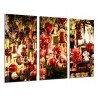 Cuadro Moderno Fotografico base madera, Adornos Navidad