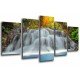 MULTI Wood Printings, Picture Wall Hanging, Landscape Waterfall River Nature