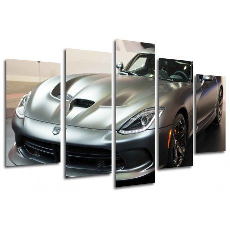 MULTI Wood Printings, Picture Wall Hanging, Car Dodge Viper