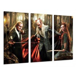 MULTI Wood Printings, Picture Wall Hanging, the Lord of The Rings, Cinema