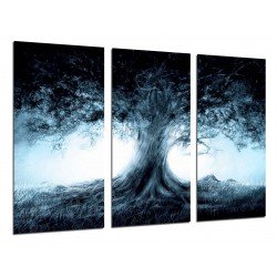 MULTI Wood Printings, Picture Wall Hanging, Landscape Nature Arbol