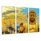 MULTI Wood Printings, Picture Wall Hanging, Buda Buddha, relaxation, Relax, Zen