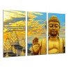 Cuadro Moderno Fotografico base madera, Buda Buddha, Relajacion, Relax, Zen