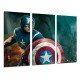 MULTI Wood Printings, Picture Wall Hanging, Captain America, The Avengers, Cinema